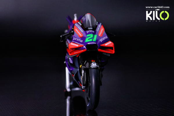 2024 Prima Pramac Racing MotoGP Motorcycle Model - #21 Franco Morbidelli Collector's Edition (1:12 Scale)| (incl. tax & shipping) - Image 3