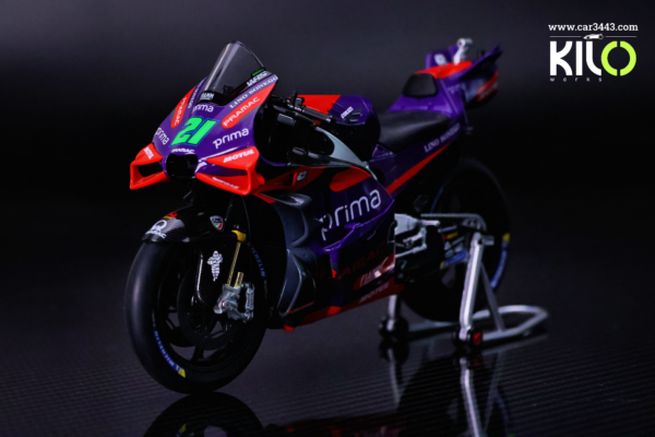 2024 Prima Pramac Racing MotoGP Motorcycle Model - #21 Franco Morbidelli Collector's Edition (1:12 Scale)| (incl. tax & shipping) - Image 2
