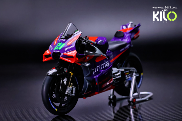 2024 Prima Pramac Racing MotoGP Motorcycle Model - #21 Franco Morbidelli Collector's Edition (1:12 Scale)| (incl. tax & shipping) - Image 5