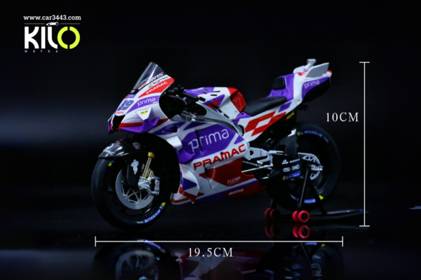 2023 Prima Pramac Racing MotoGP Motorcycle Model - #89 Jorge Martin Collector's Edition (1:12 Scale)| (incl. tax & shipping) - Image 3