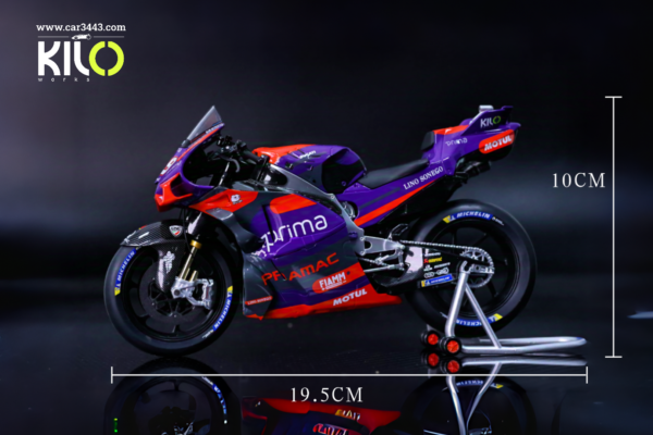 2024 Prima Pramac Racing MotoGP Motorcycle Model - #89 Jorge Martin Collector's Edition (1:12 Scale)| (incl. tax & shipping) - Image 4